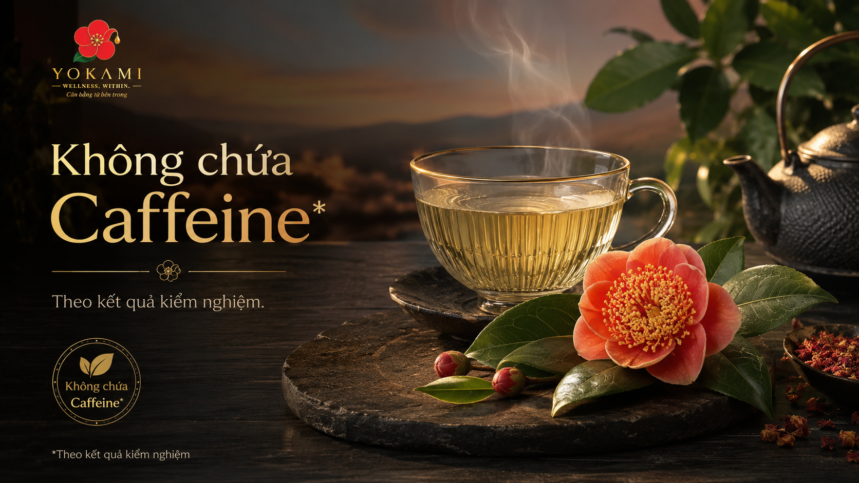 Không chứa Caffeine