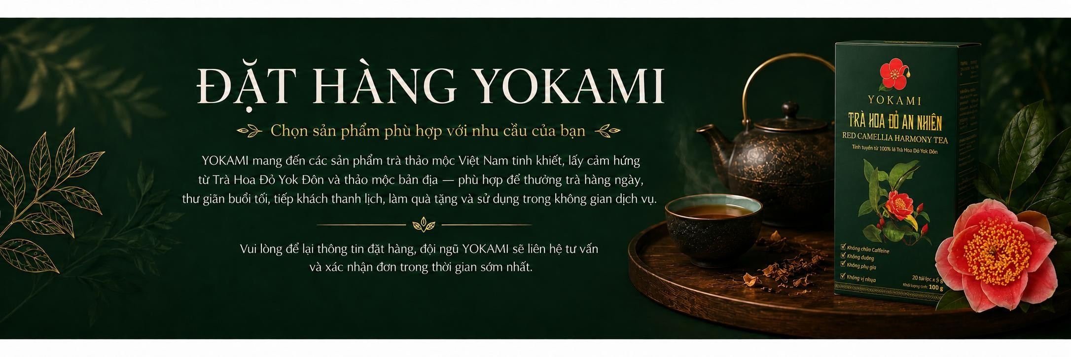 Đặt hàng YOKAMI — Chọn sản phẩm phù hợp với nhu cầu của bạn