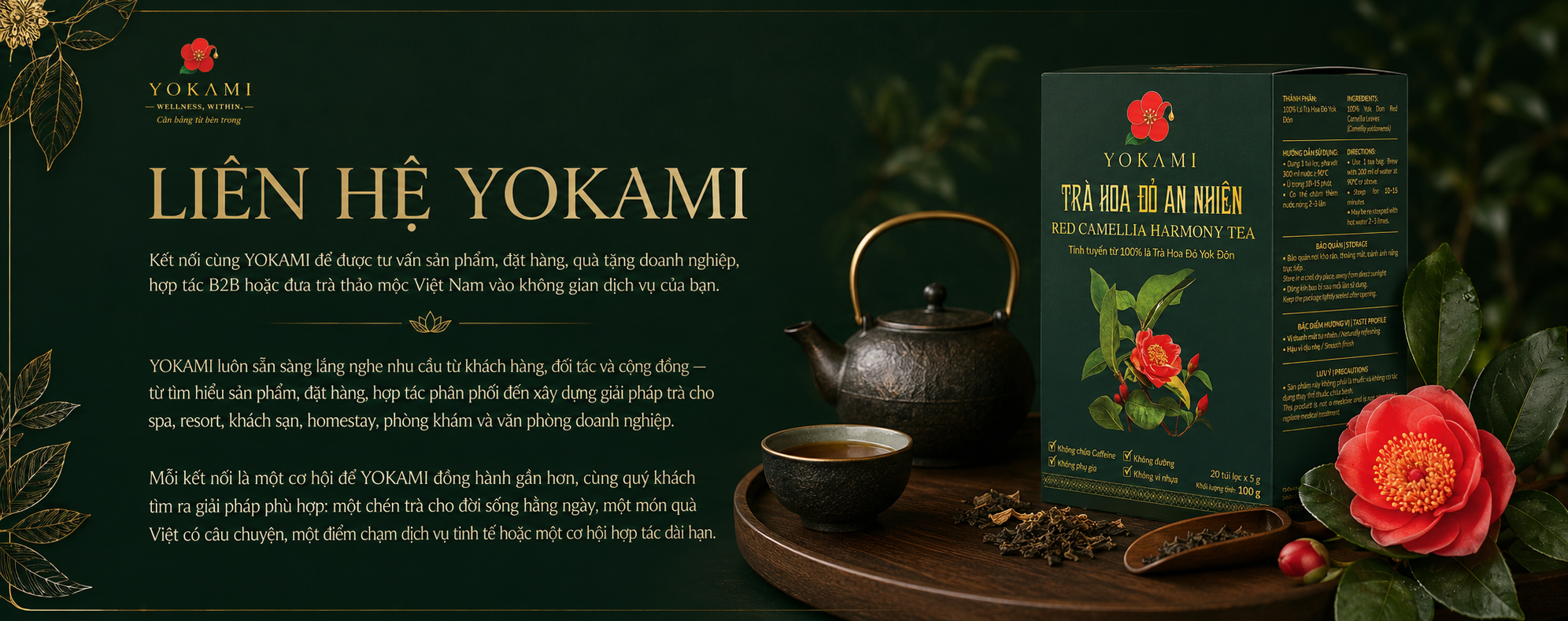 Liên hệ YOKAMI — Kết nối cùng YOKAMI