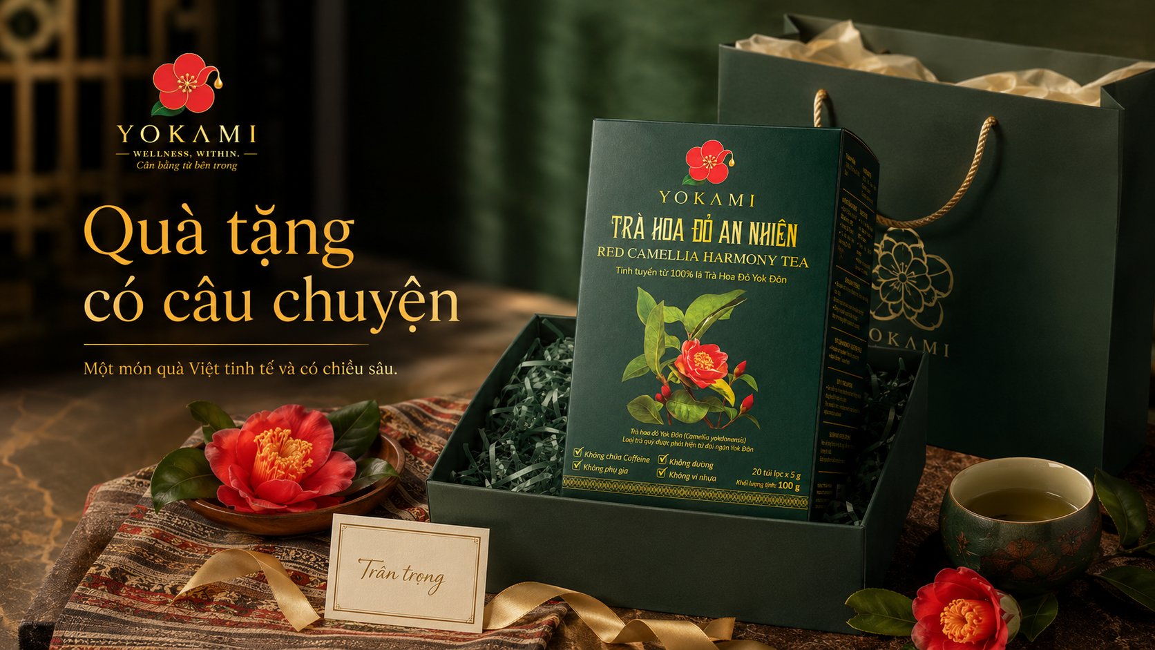 Một hộp trà Việt, đủ tinh tế để làm quà